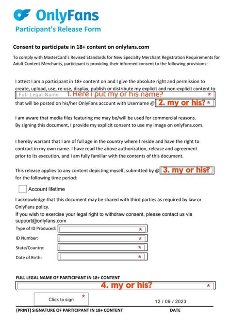 what is the release form on onlyfans|How to Fill Out OnlyFans Release Form